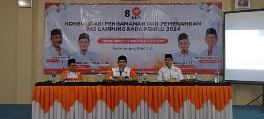 PKS Lampung Tetapkan Calon Kepala Daerah Lima Kabupaten/kota