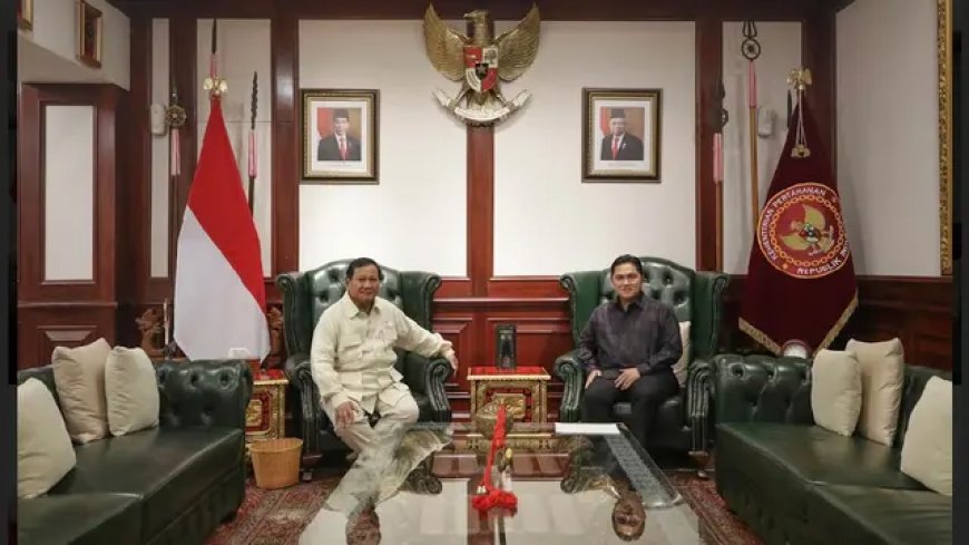 Erick Thohir   Mencuat Sebagai Calon Wakil Presiden 2024, PAN Negosisi dengan Gerindra dan PDIP