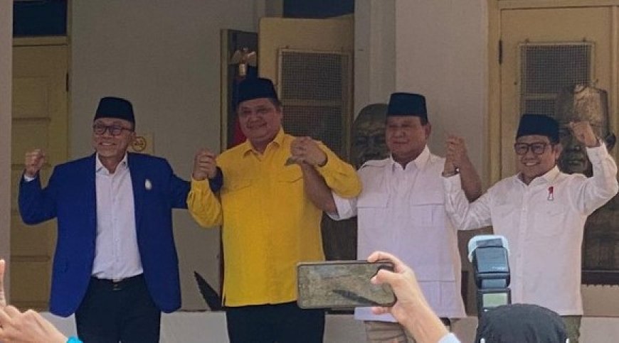 Partai Golkar dan PAN Resmi Bergabung  dalam Koalisi Kebangkitan Indonesia Raya,  Mendukung Prabowo Subianto  Calon Presiden  2024