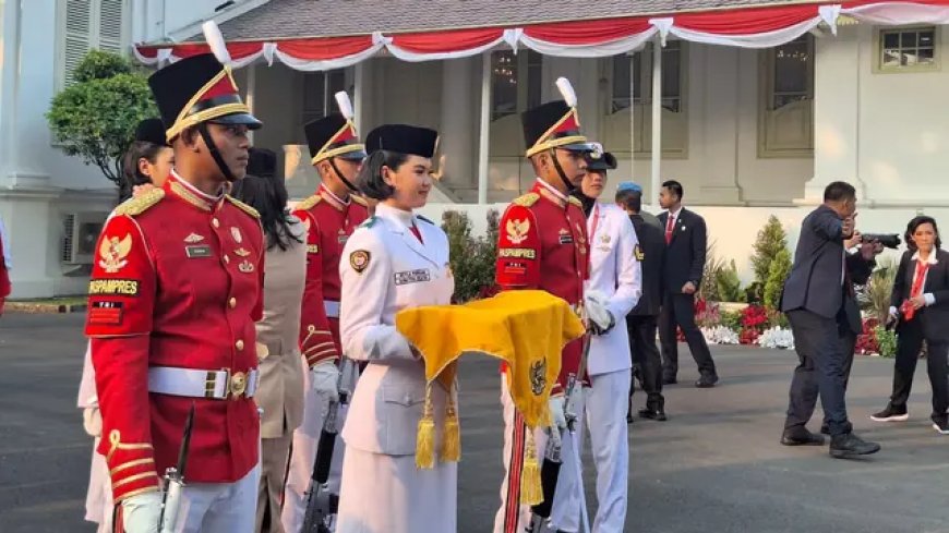 Tim Indonesia Jaya Sukses Menjalankan Tugas dalam Upacara Penurunan Bendera di Hari Ulang Tahun RI ke-78