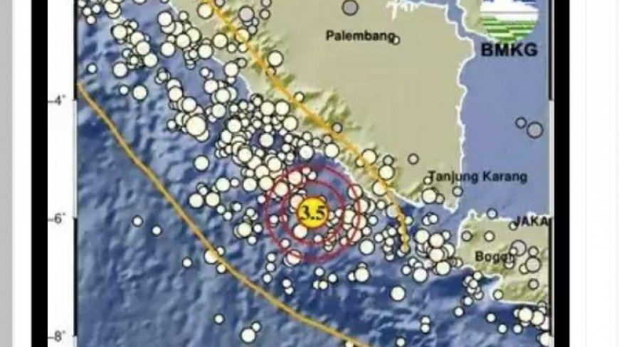 Momen HUT RI BMKG Catat 21 Gempa Bumi Terjadi dan Dua Lokasi di Provinsi Lampung