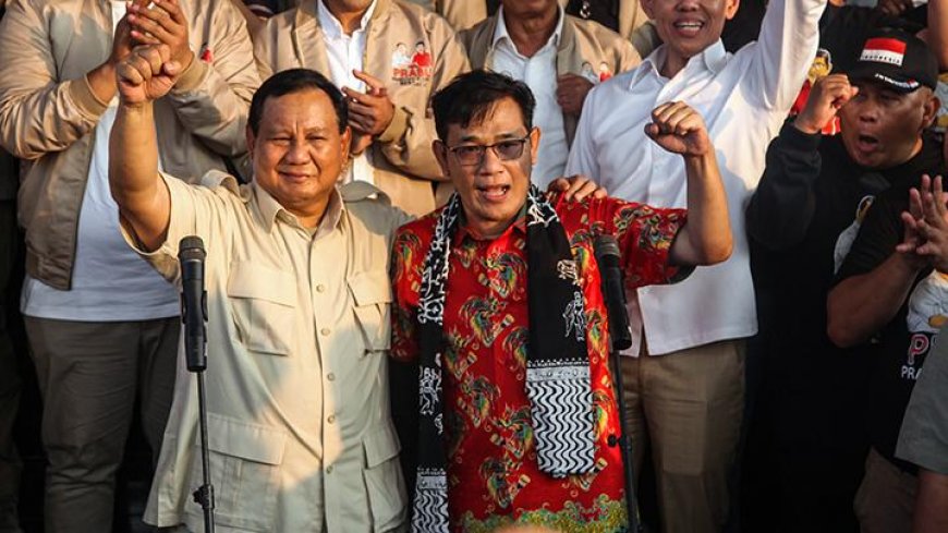 Prabowo dan Budiman Memberikan Mandat Organisasi Relawan 'Prabu' Bentuk Struktur di Seluruh Daerah