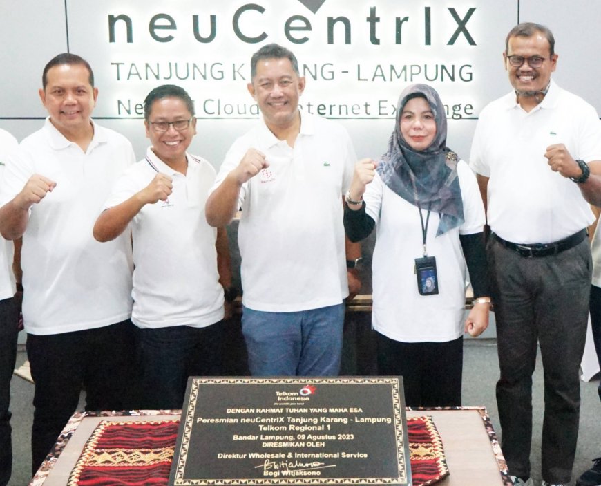 Akselerasi Ekspansi Layanan Data Center di Sumatera, Telkom Indonesia Resmikan neuCentrIX Tanjung Karang