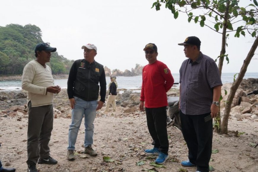 Pj  Bupati Tanggamus  Tinjau Jalan Lintas Pesisir dari Pekon Kiluan hingga Simpang Kota Agung