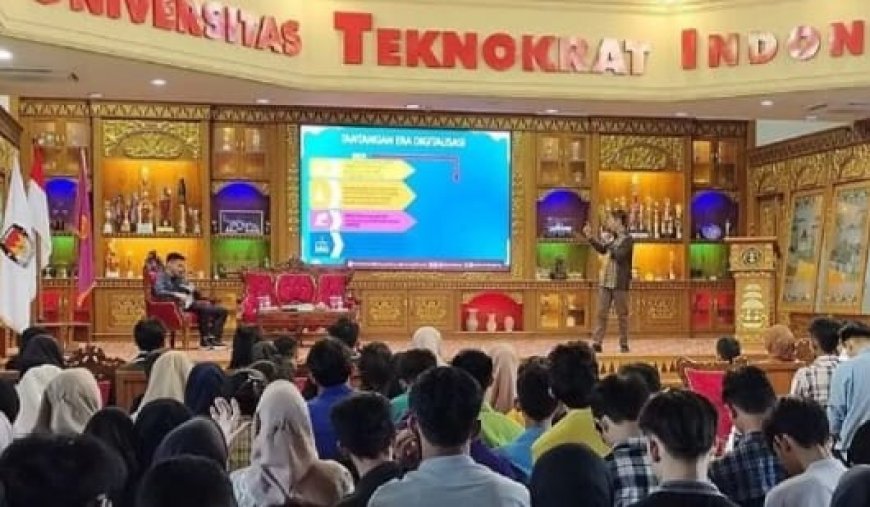 KPU Lampung Ingatkan Pemuda untuk Saring Informasi Sebelum Dibagikan di Medsos