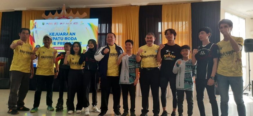 Dikuti Ratusan Peserta, Kejuaraan Sepatu Roda Inline Freestyle Piala Gubernur Lampung 2023 Resmi Dibuka