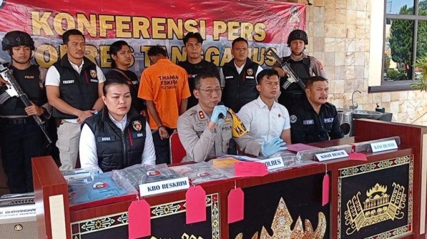 Pelaku Pembunuhan Ibu Muda Menyerahkan Diri ke Polres Tanggamus