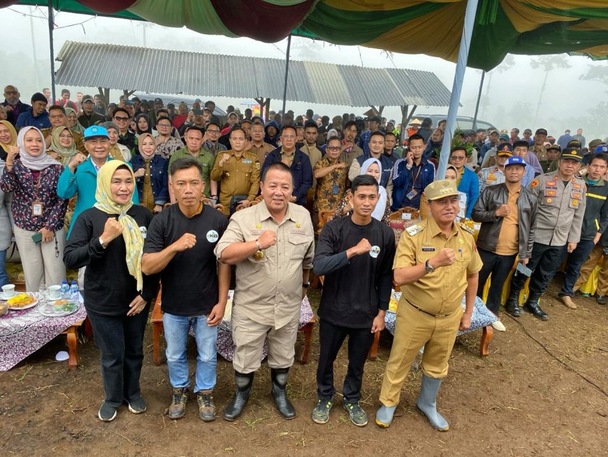 Gubernur Arinal Dukung Peningkatan Produksi Kopi Arabika Lampung Barat dengan Sistem Pagar