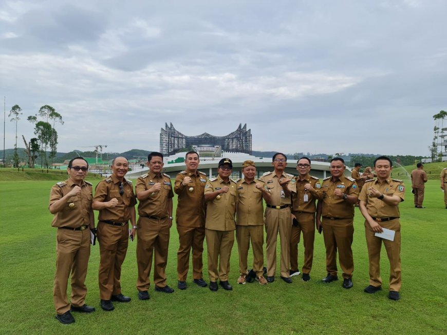 Pj Gubernur Lampung dan Seluruh Kepala Daerah se-Lampung Hadir di IKN