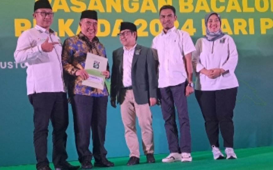 PKB Serahkan Dukungan Resmi ke Sejumlah Calon Kepala Daerah di Lampung