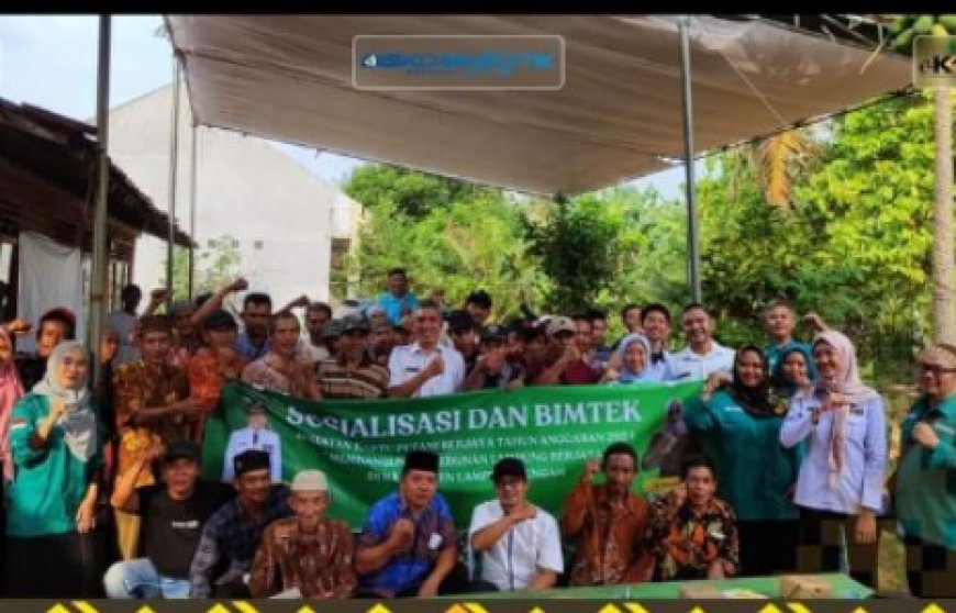 Optimalisasi Program e-KPB di Lampung Tengah, Sinergi Menuju Kesejahteraan Petani"