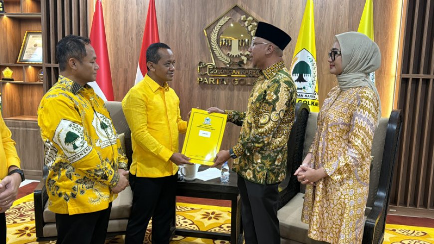 Golkar Berikan Dukungan ke Pasangan Rahmat Mirzani Djausal dan Jihan Nurlela untuk Pilgub Lampung 2024