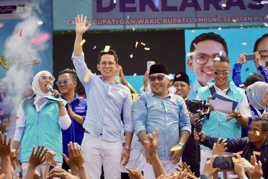 Radityo Egi Pratama-Syaiful Anwar dan Nanang Ermanto-Antoni Imam Akan Bersaing di Pilkada Lampung Selatan 2024