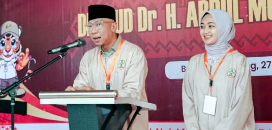 Rahmat Mirzani Djausal-Jihan Nurlela Jalani Tes Kesehatan di RSUD Abdul Moeloek untuk Pilkada 2024