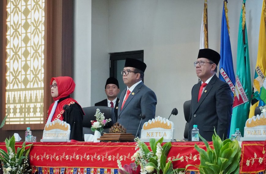 Ahmad Giri Akbar Ditunjuk sebagai Ketua Sementara DPRD Lampung