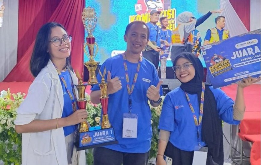 Itera Raih Juara Pertama BIM dan Ketiga Pengukuran Kompetisi Tenaga Kerja Konstruksi se-Sumbagsel