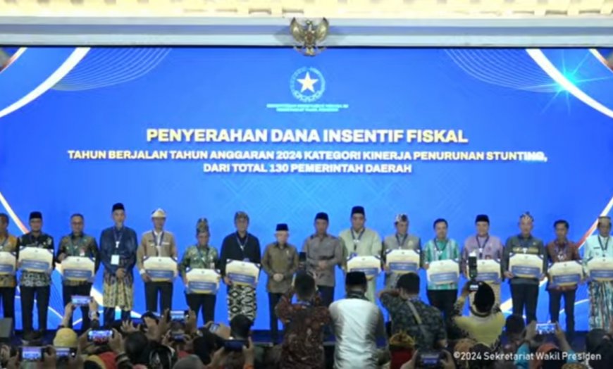 Kabupaten Tanggamus Terima  Dana Insentif Fiskal Stunting 2024, Rp5, 9 Miliar