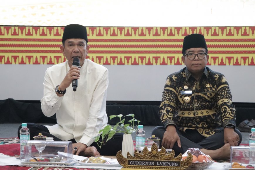 Dukung Atlet PON XXI Aceh-Sumut, Pj Gubernur Lampung Gelar Doa Bersama