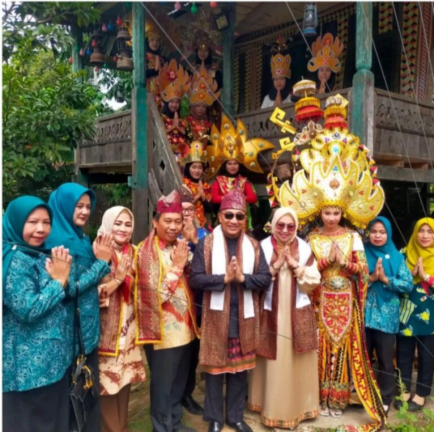 Festival Seni dan Budaya Lampung Meriahkan HUT Ke-10 Museum Keratuan Semaka