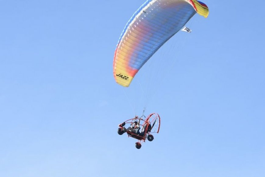 Lampung Posisi Ketiga di Cabang Paramotor PON XXI 2024