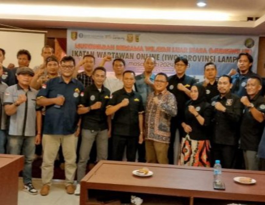 Aprohan Saputra Pimpin PW IWO Lampung, Siap Wujudkan IWO Berkarakter