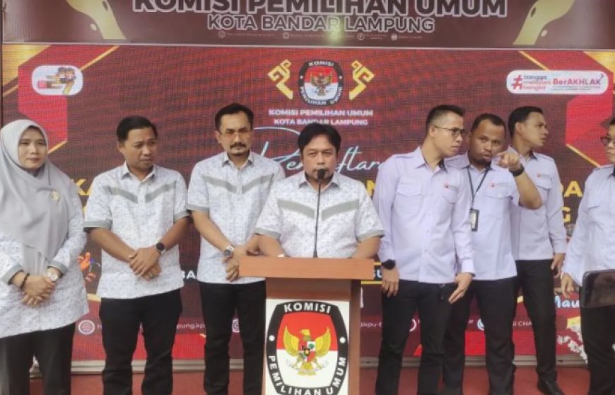 KPU Bandarlampung Ajak Masyarakat Aktif Beri Tanggapan Soal Dua Bakal Paslon Pilkada 2024, Ayo Sampaikan Pendapat Anda!