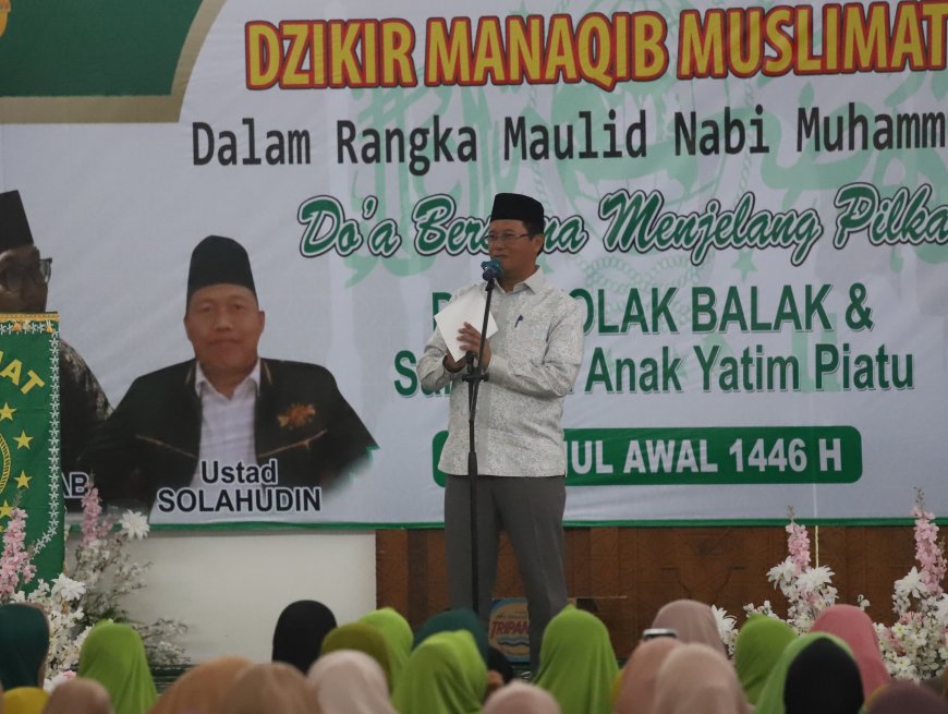 Pengajian Akbar Maulid Nabi: Nukman Ajak Warga Lampung Barat Teladani Rasulullah dan Jaga Kedamaian Pilkada 2024