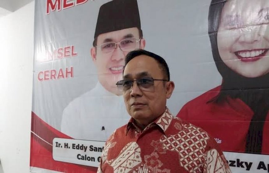 Tepis Isu Pemecah Suara di Pilgub Sumsel, Eddy Santana: Kami Target Menang!