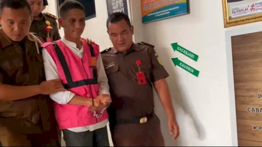 Korupsi Dana Desa Rp 550 Juta, Mantan Penjabat Kepala Pekon Tanjung Sari Bulok Ditahan