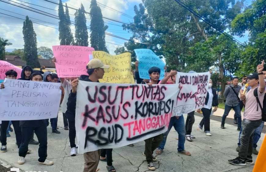 Gerakan Aliansi Muda Tanggamus Desak Kejari Percepat Penanganan Kasus Korupsi Miliaran