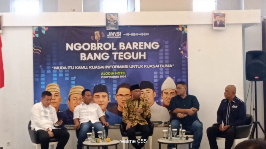 Ngobrol Bareng JMSI Soal Generasi Muda Lampung untuk Kuasai Dunia Lewat Informasi