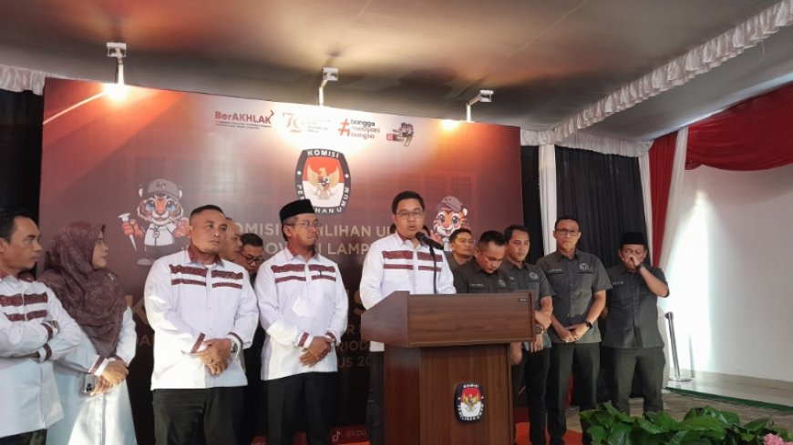 Dua Pasangan Calon Resmi Bertarung di Pilgub Lampung 2024,Siapa yang Bakal Anda Pilih?