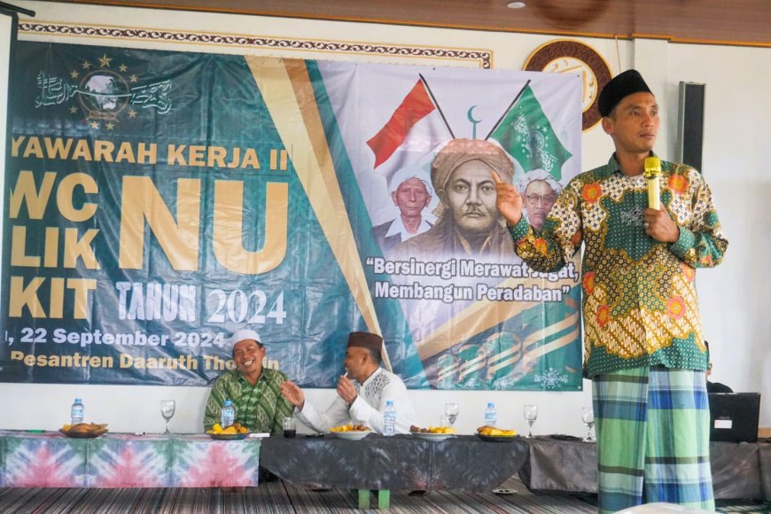 Musyawarah Kerja ke-2 MWC Balik Bukit: Ustadz Hernadi Ajak Kader NU untuk Lebih Aktif Berperan