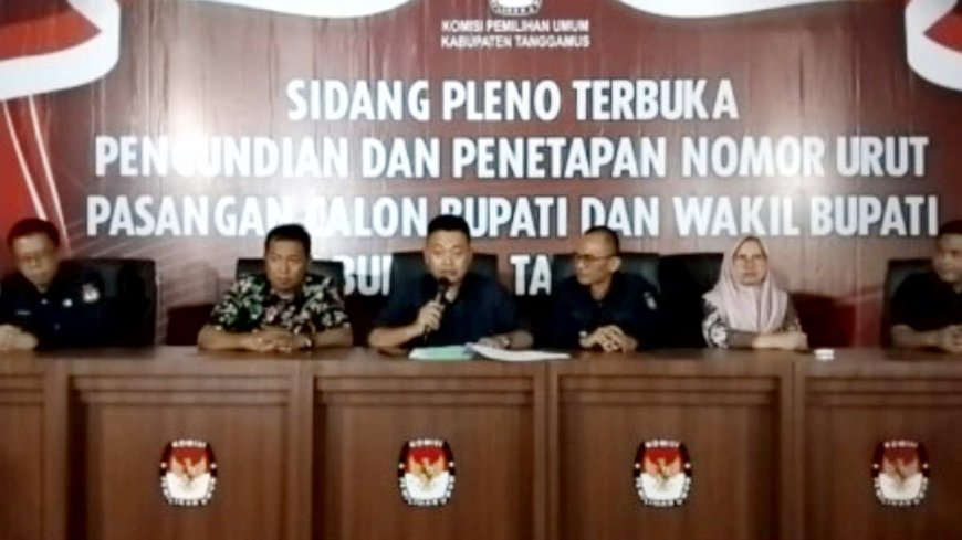 Dua Pasang Calon Siap Bersaing Perebutkan 453.261 Suara Pemilih Tanggamus