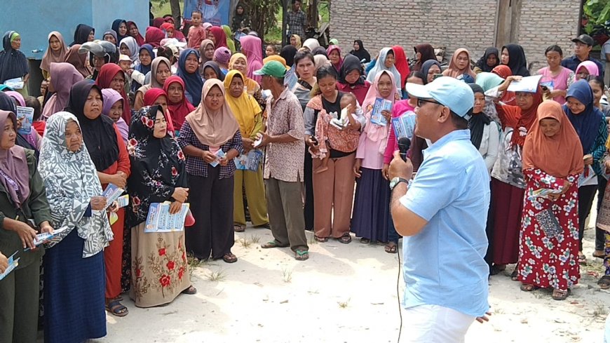 Syaiful Anwar Gaungkan Program Egi-Syaiful di Palas, Gelar Pasar Murah dan Tatap Muka dengan Ribuan Warga