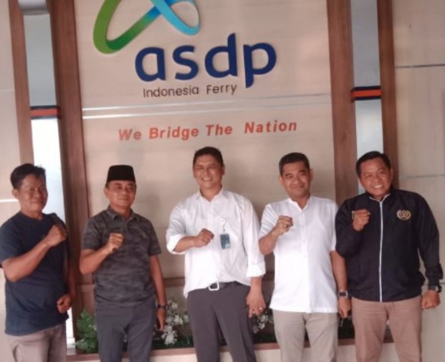 ASDP Bakauheni Perkuat Sinergi, Sambut Kunjungan PWI Lampung Selatan