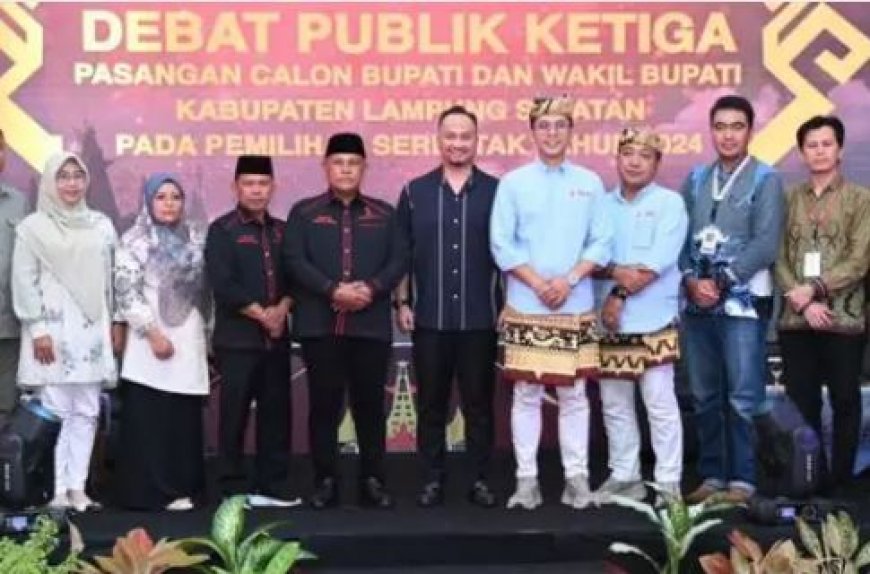 Debat Terakhir Pilkada Lampung Selatan Adu Strategi dan Komitmen Bangun Daerah