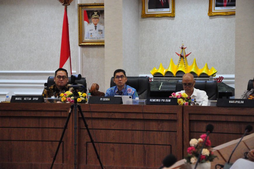 Kemenko Polkam RI Apresiasi Persiapan Pilkada Serentak di Provinsi Lampung