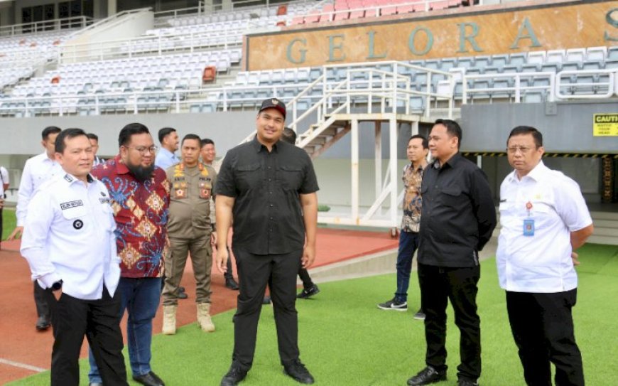 Tinjau Fasilitas Olahraga di Jakabaring, Menpora Siap Bawa Agenda FIFA ke Stadion Gelora Sriwijaya