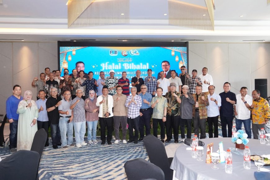 27 Angkatan Alumni FEB UNILA hadiri Halal bil Halal, Siap Berkontribusi Majukan Lampung