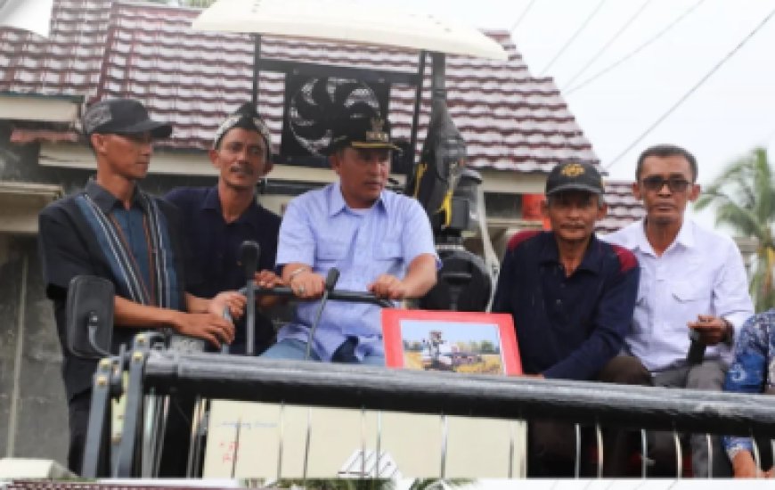 Bupati Lampung Barat Minta PPL Intens Dampingi Petani, Potensi Padi Harus Dikelola Optimal