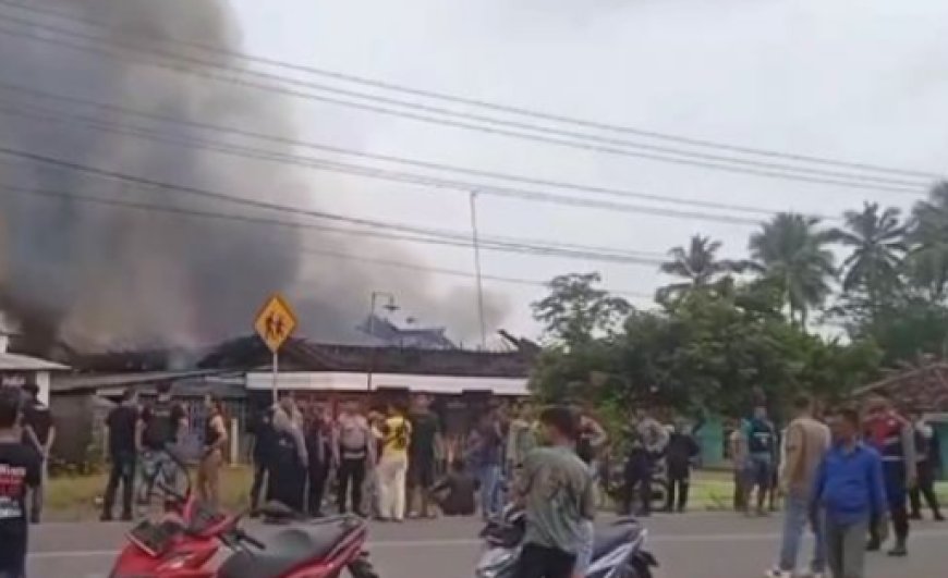 Tiga Tersangka Ditetapkan dalam Kasus Pembakaran Rumah Kepala Kampung di Lampung Tengah