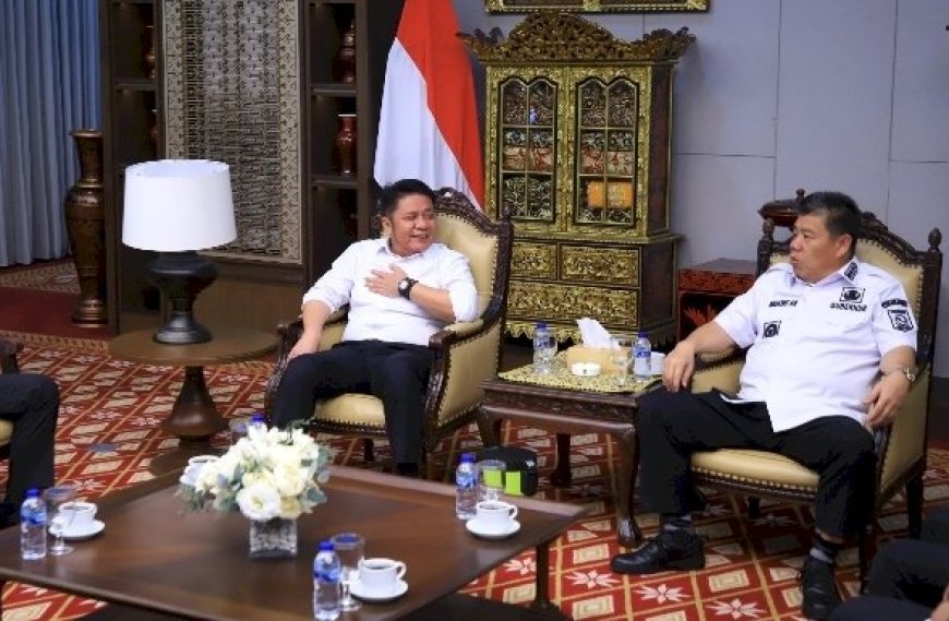 Gubernur Sumsel dan Babel Bahas Akselerasi Jembatan Penghubung Dua Provinsi