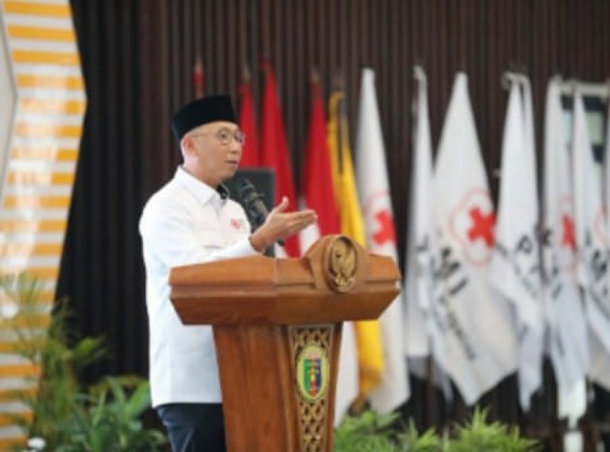 PMI Jadi Simbol Harapan Kemanusiaan, Gubernur Mirza Dukung Penuh Gerakan Relawan di Lampung