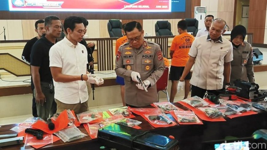 Jaringan Senjata Api Ilegal Lampung, Libatkan Ketua Perbakin Purbalingga