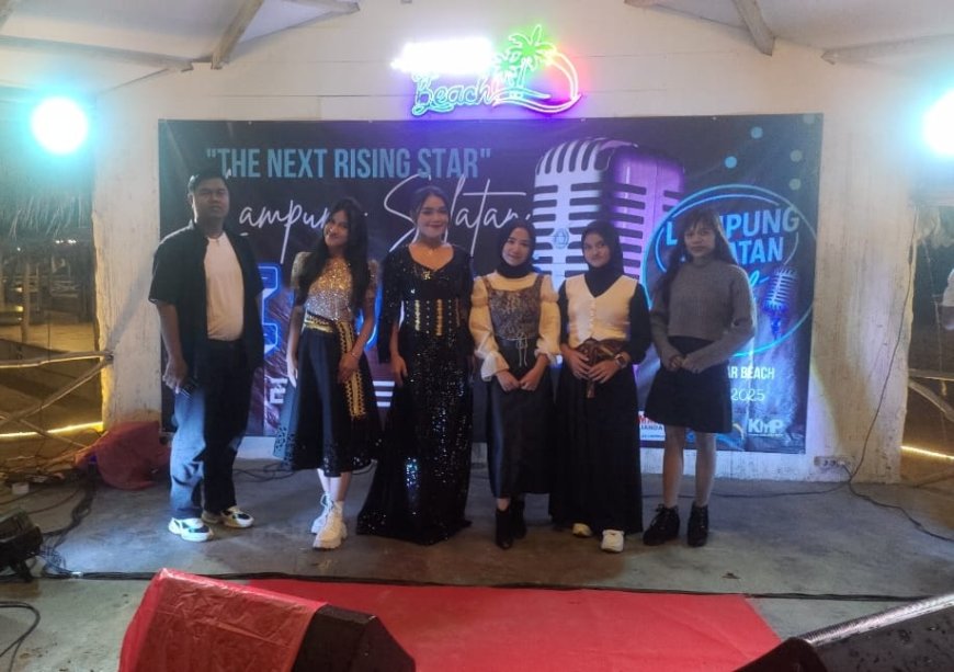 Panggung Lampung Selatan Idol 2025 Menyala, Bakat-Bakat Baru Bersinar di Kalianda Beach