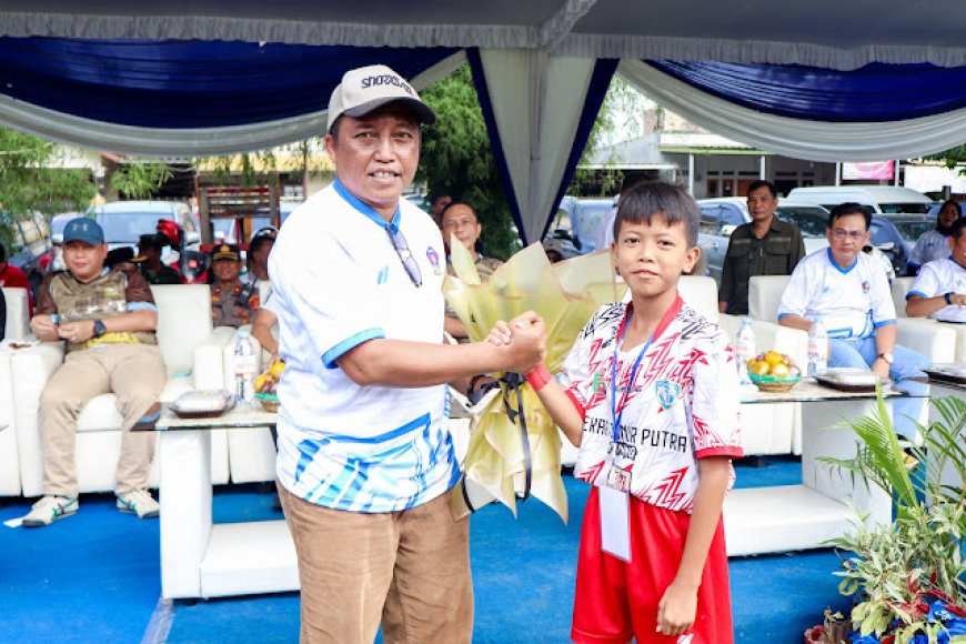 Pemprov Lampung Dukung Turnamen Sepak Bola Usia Dini KWRI Cup II
