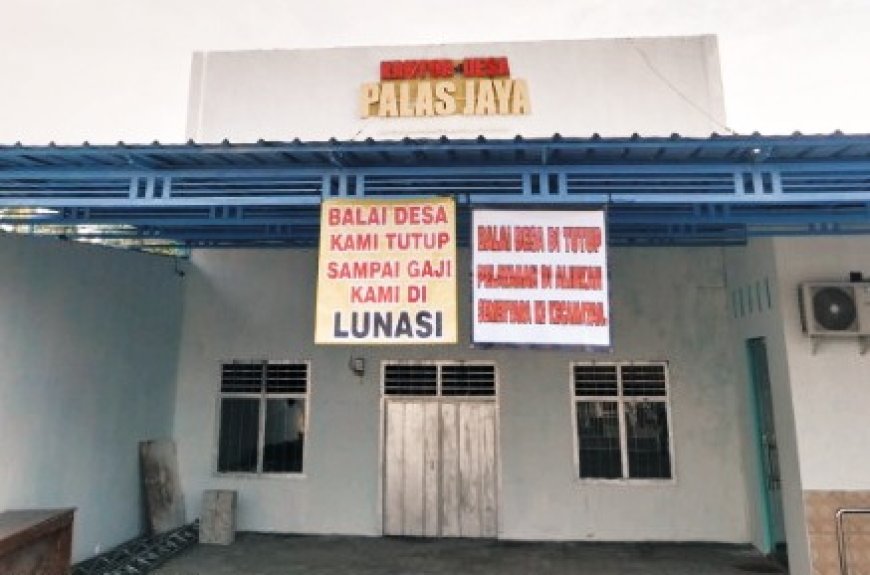 Gejolak di Palasjaya: Perangkat Desa Tutup Kantor Buntut Gaji Tak Dibayar, Camat Turun Tangan