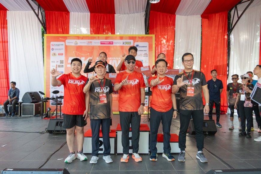 Gubernur Mirza Dorong Harmonisasi Sosial Lewat Budhayana Run 5K