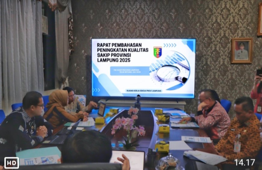 Implementasi SAKIP Tolak Ukur Kinerja Terintegrasi OPD Pemprov Lampung